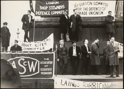 Construction worker strikes