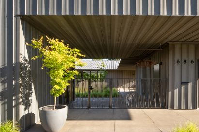Bonderised steel cladding