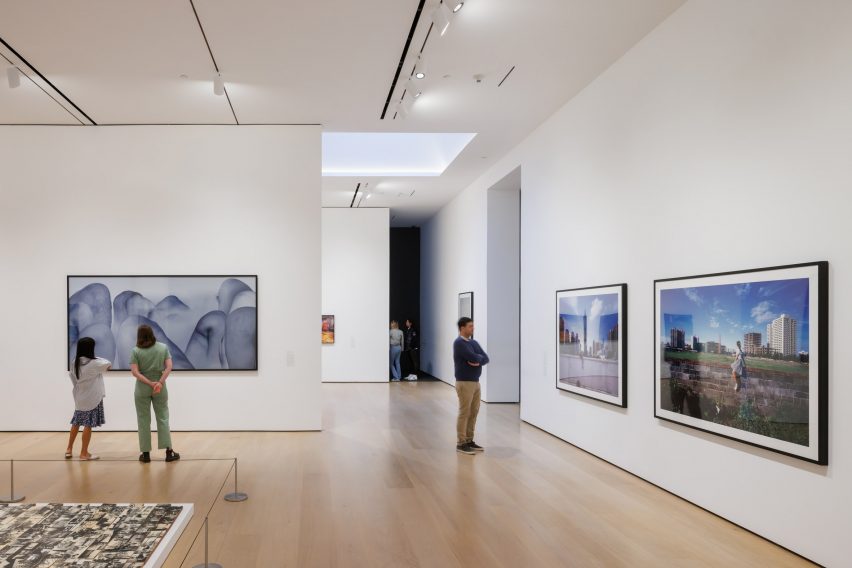 Art gallery space at the Hammer Museum in Los Angeles by Michael Maltzan Architects