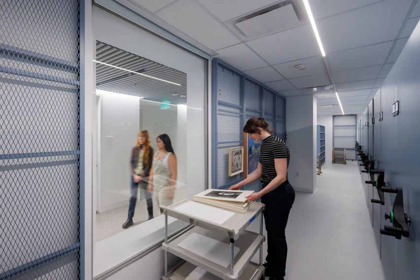 Lab and office space at the Hammer Museum in Los Angeles by Michael Maltzan Architects