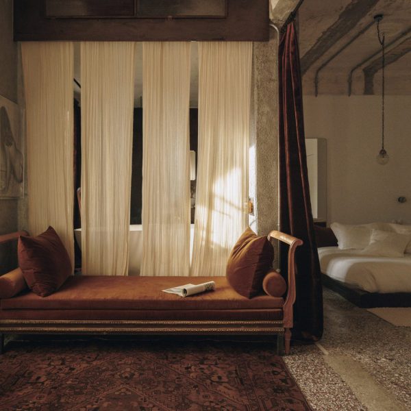 House of Shila designs industrial yet sultry interiors for Mona Athens hotel