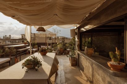 rooftop bar in hotel by House of Shila