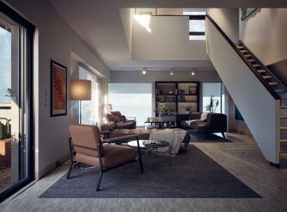 Interior of apartment