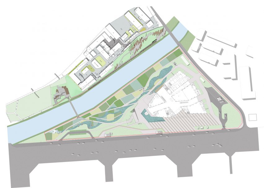 Ground floor plan of Chengdu Natural History Museum