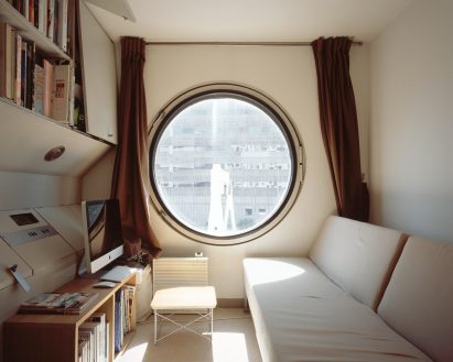 Interior of Nakagin Capsule Tower