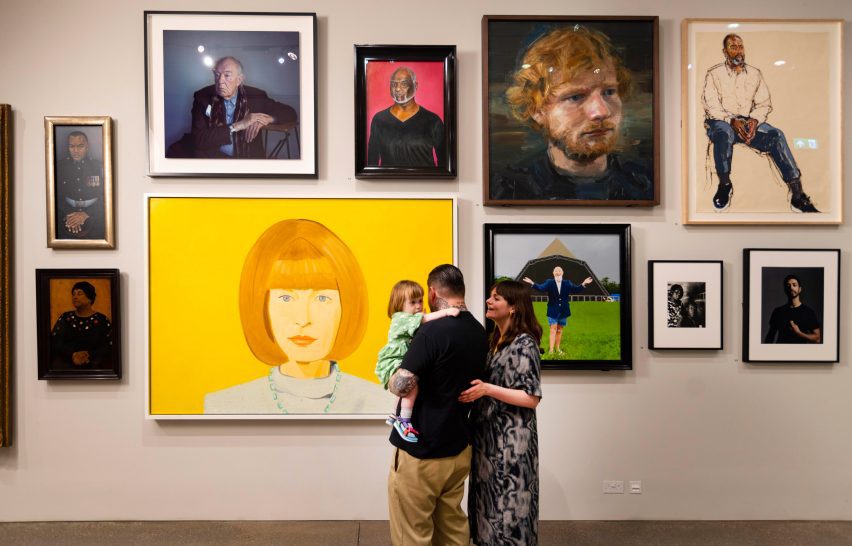 Interior of National Portrait Gallery