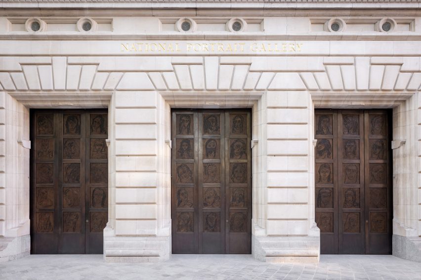 Exterior of National Portrait Gallery