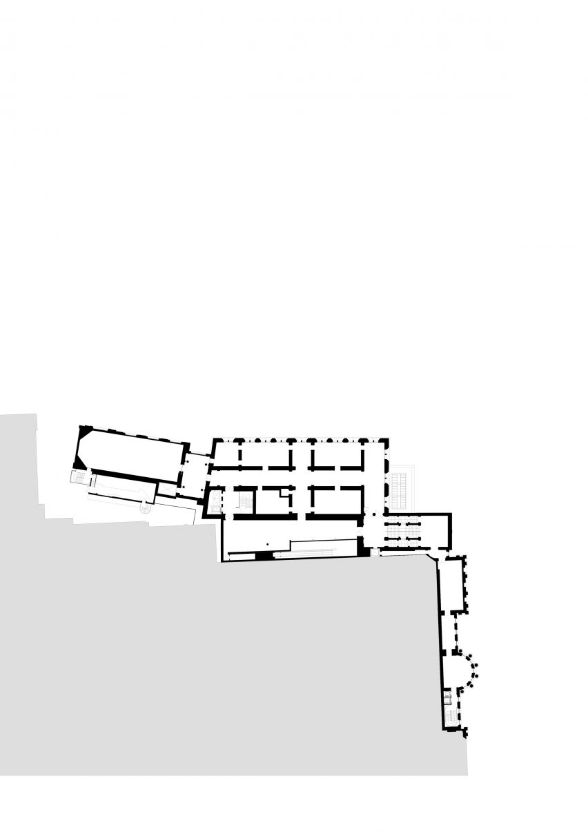 First floor plan of National Portrait Gallery