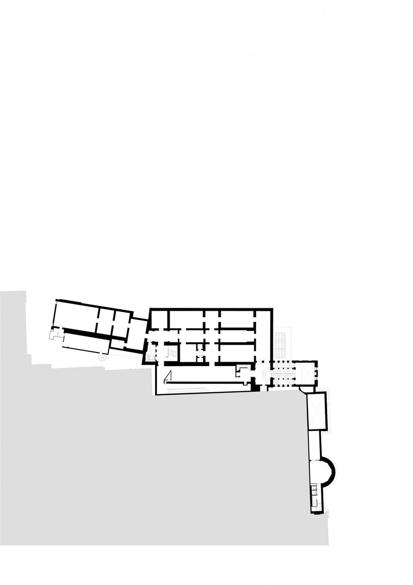 Second floor plan of National Portrait Gallery