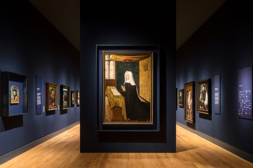 Interior of National Portrait Gallery