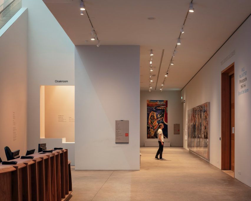 Interior of National Portrait Gallery