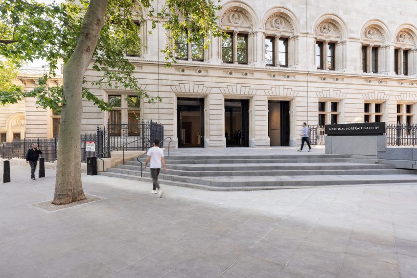 Interior of National Portrait Gallery