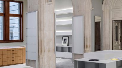 National Portrait Gallery shops in London by Alex Cochrane Architects