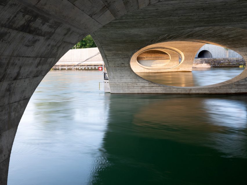 New Aare Bridge by Christ & Gantenbein