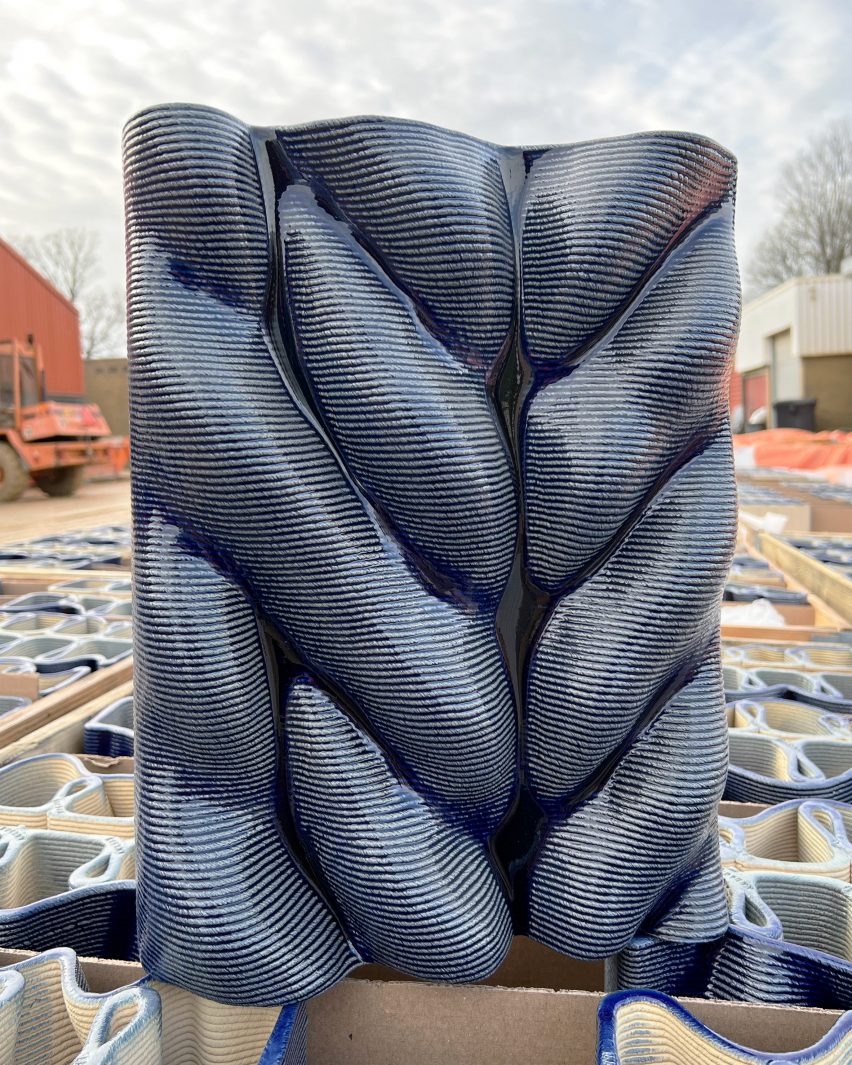 3D-printed ceramics tiles by Studio RAP