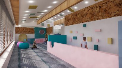 Visualisation of school interior