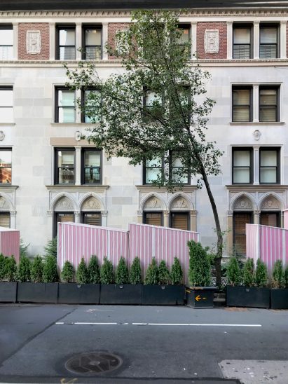 Daniel outdoor dining shelter in New York City