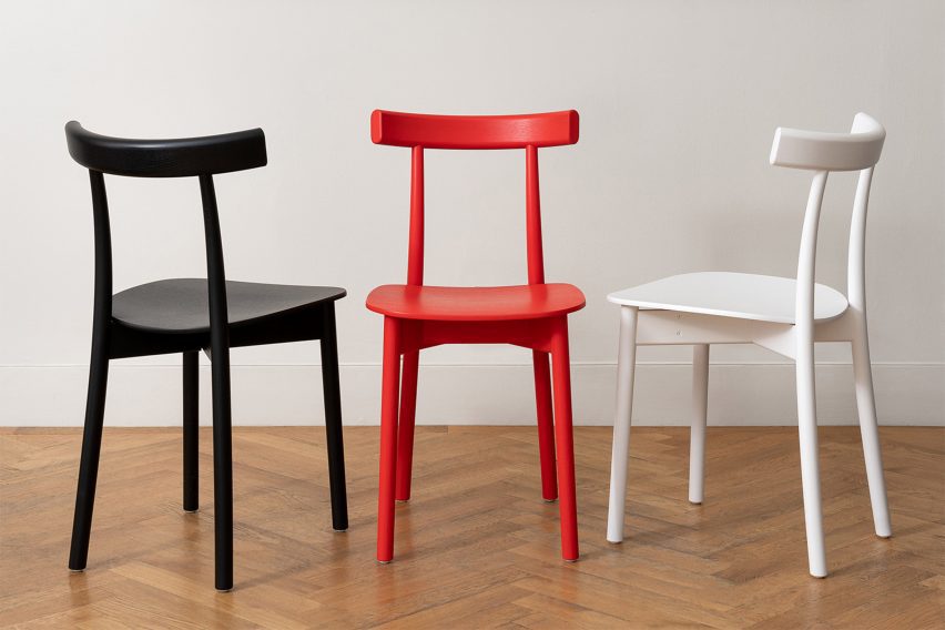 Skinny chair by John Tree for NINE