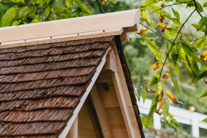 Detail image of the chicken coop