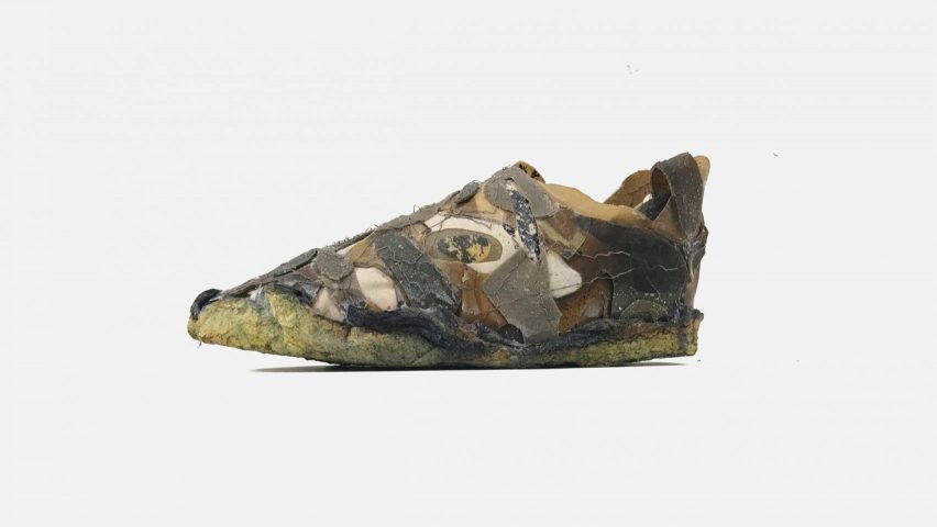 Cellulose shoes by Olaniyi Studio