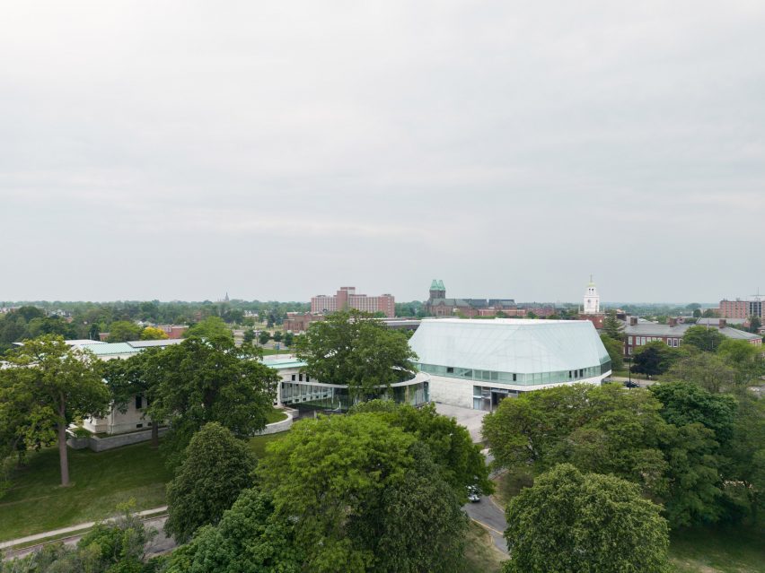 Buffalo AKG art museum by OMA