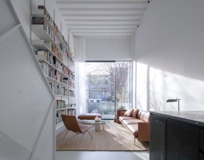 Main floor of Narrow House