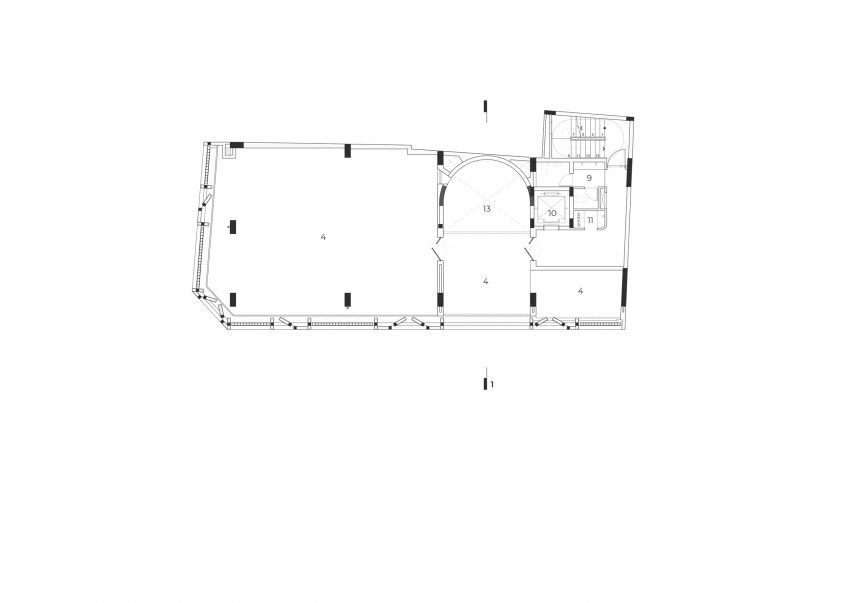 Third floor plan of Premier Office