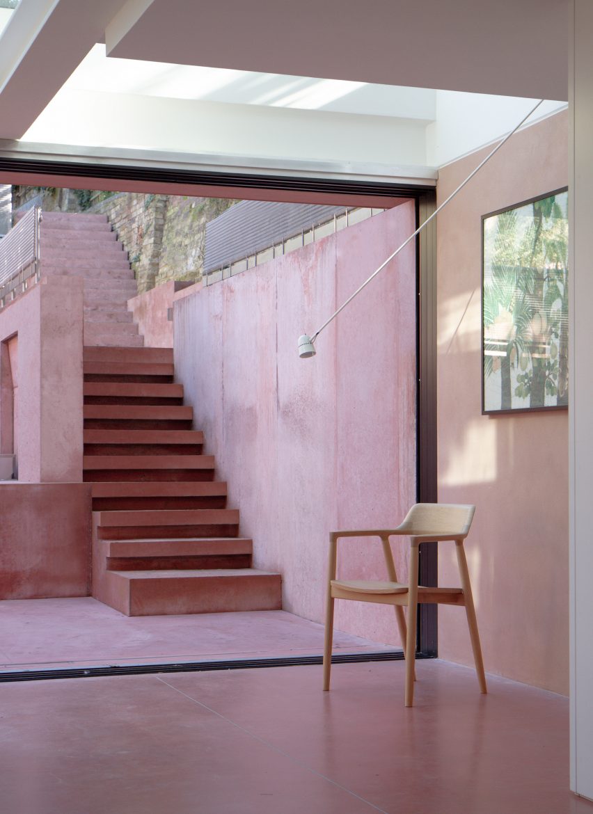 Interior of Pigment House by Unknown Works