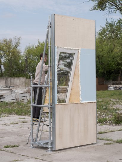 Wall section from Poetics of Necessity – Polish pavilion at the 2023 London Design Biennale