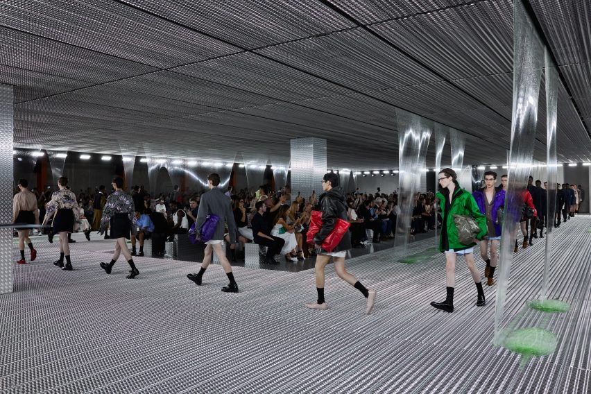 Prada Spring Summer 2024 menswear show by AMO