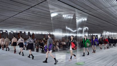 Prada SS2024 menswear show by AMO