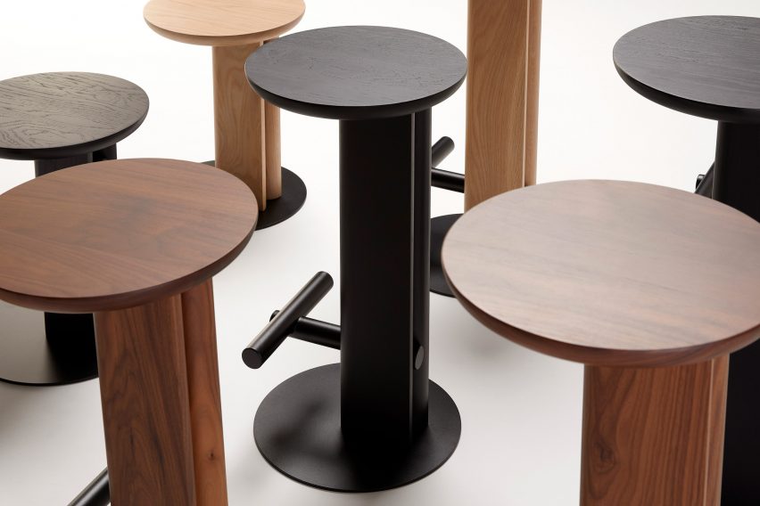 Rook stool by Ross Gardam
