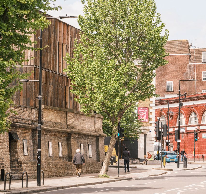 Exterior of Roundhouse Works by Paddy Dillon, Reed Watts Architects and Allies & Morrison