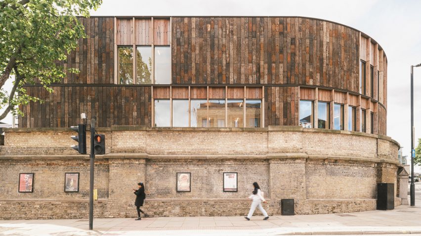 Exterior of Roundhouse Works by Paddy Dillon, Reed Watts Architects and Allies & Morrison