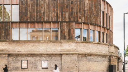 Exterior of Roundhouse Works by Paddy Dillon, Reed Watts Architects and Allies & Morrison