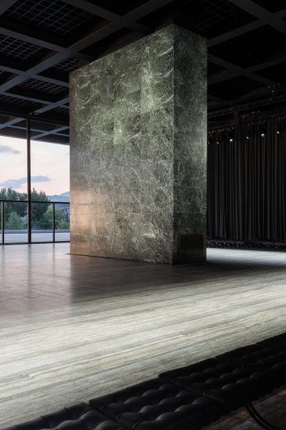 Photo of Neue Nationalgalerie at the Saint Laurent show