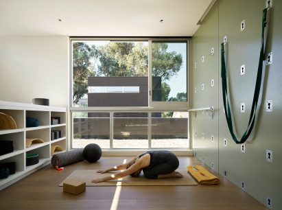 Home yoga studio