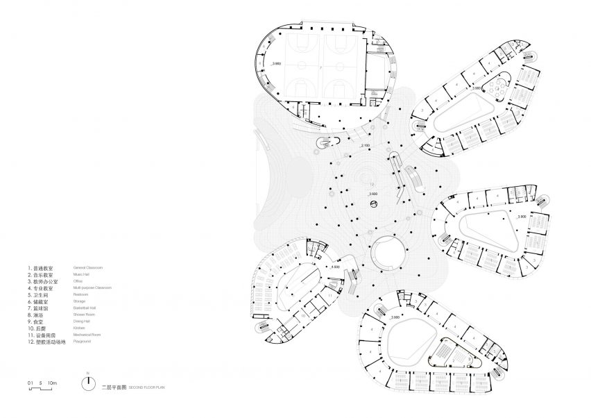 Second floor plan