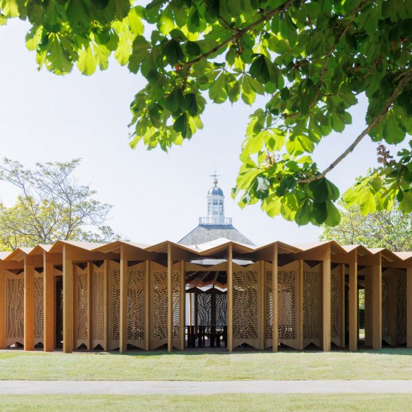 Serpentine Pavilion 2023 designed by Lina Ghotmeh