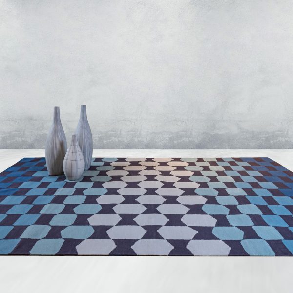 Shapeshifter rug by Michael Rowan and Azmas Rugs