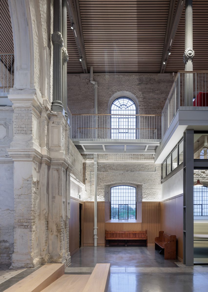 Interior of Sheerness Dockyard Church