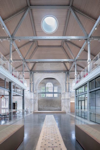 Interior of Sheerness Dockyard Church in the Isle of Sheppey