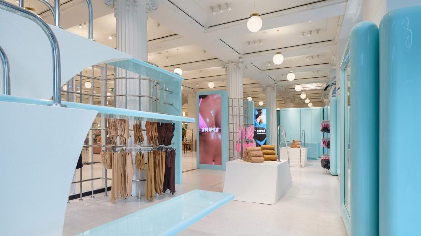SKIMS Swim Selfridges pop-up by Willo Perron of Perron-Roettinger