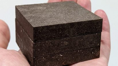 Samples of StarCrete material