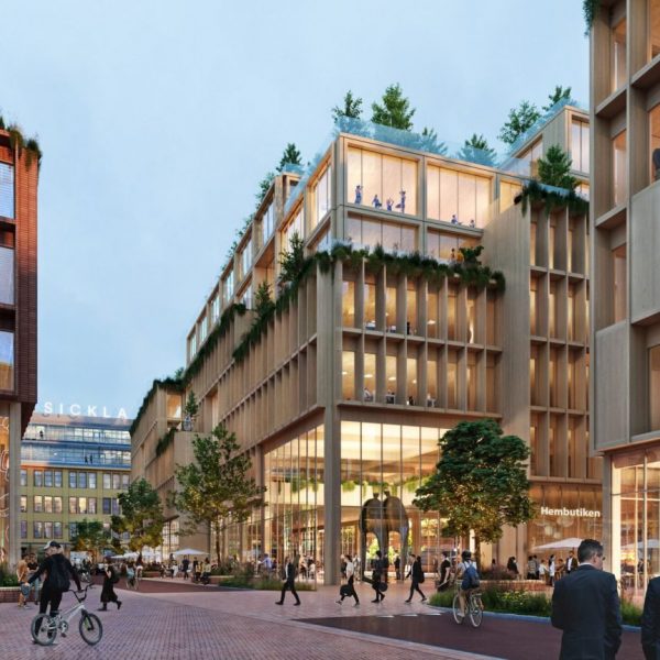 Stockholm wood city