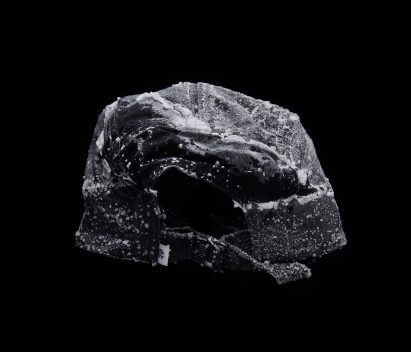 Saskia Martin sweat cap crystals from behind