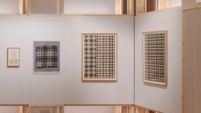 Line studies of Tartan, the Netherlands, by Dom Hans van der Laan (1968)