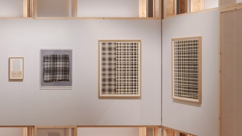 Line studies of Tartan, the Netherlands, by Dom Hans van der Laan (1968)