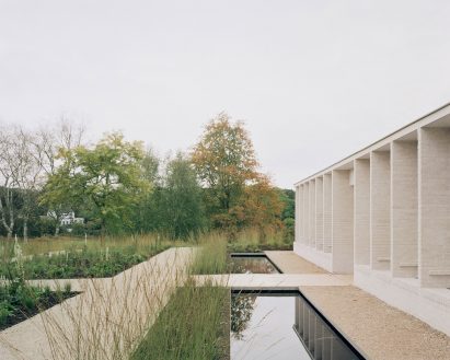 Exterior of Hampshire temple