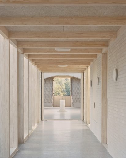 Timber-framed temple